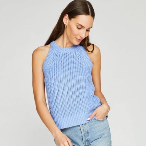Gentle Fawn Tops - Gentle Fawn Hydrangea Color Bay Knit Sweater Tank